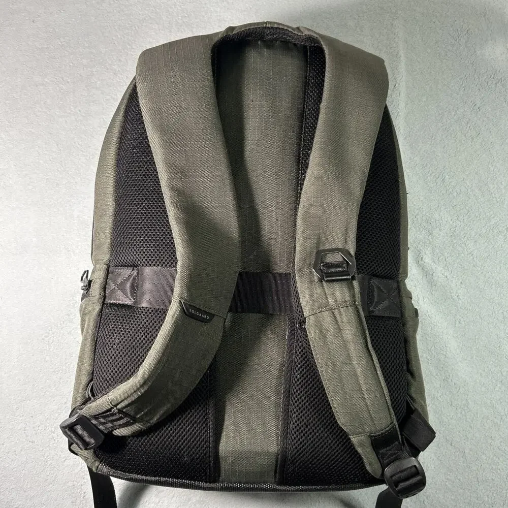 Solgaard Black Lifepack Shore-Tex Backpack Ripstop Durable Hiking Tactical Flaws